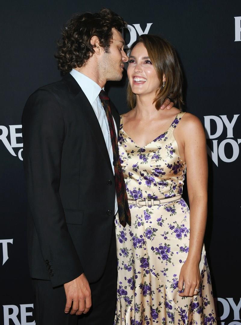 Leighton Meester e Adam Brody alla premiere del film Finché morte non ci separi Leighton Meester e Adam Brody sul red carpet del film Finché morte non ci separi