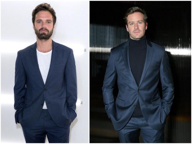 Sebastian Stan e Armie Hammer ospiti d'eccezione alla New York Fashion Week Sebastian Stan e Armie Hammer alla New York Fashion Week