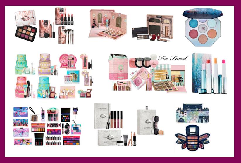I coffret e le edizioni limitate per il make-up di Natale Alcuni coffret natalizi