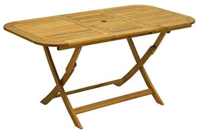 Tavolo in legno pieghevole