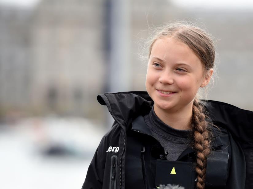 Greta Thunberg L'attivista Greta Thunberg