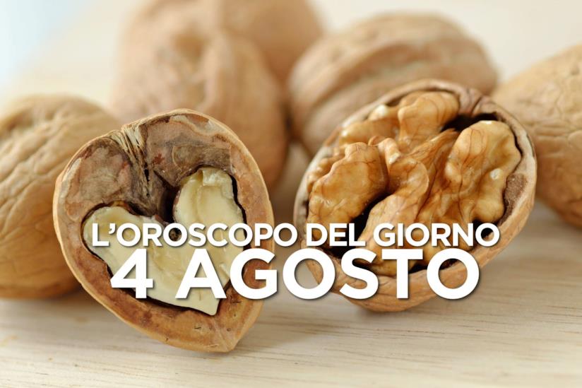 L’oroscopo di Domenica 4 Agosto L’oroscopo del giorno di Domenica 4 Agosto