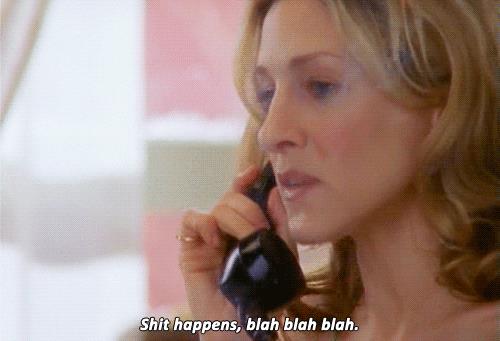 Carrie Bradshaw Carrie Bradshaw al telefono, GIF