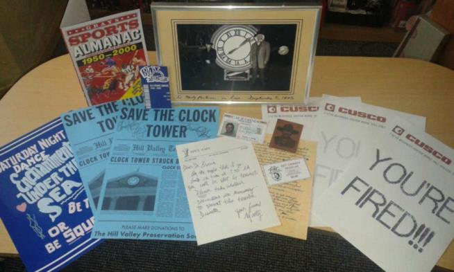 Memorabilia di Ritorno al Futuro Alcuni oggetti-ricordo su Ritorno al Futuro