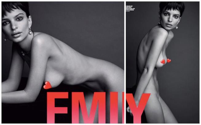 Emily Ratajkowski giudicata troppo magra per i suoi ultimi scatti di nudo Gli scatti contestati di Emily Ratajkowski