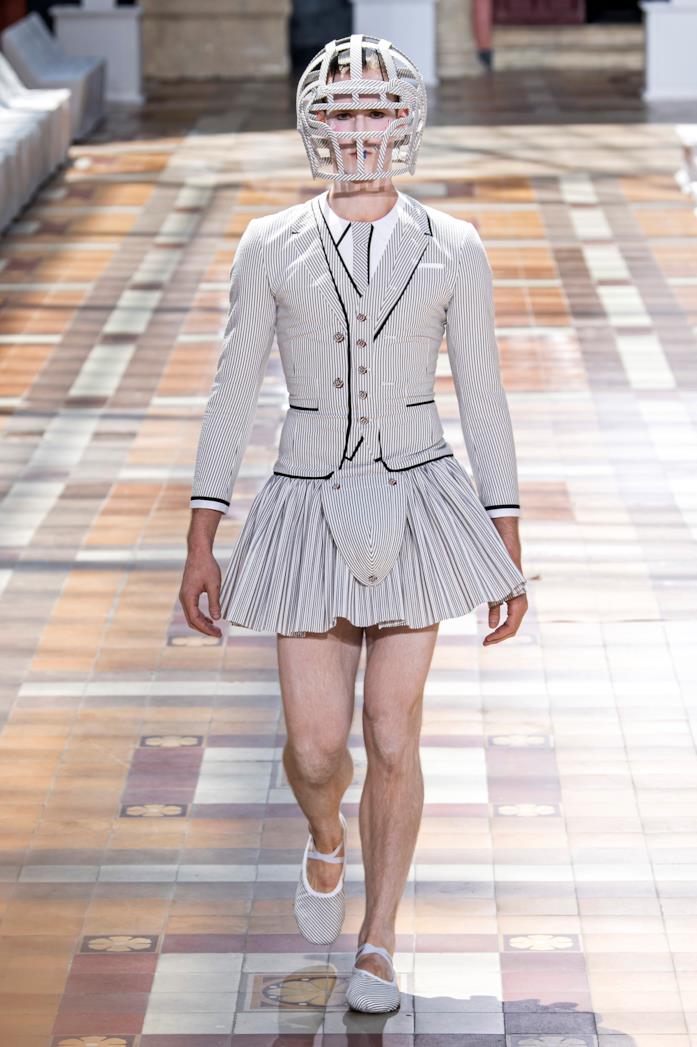 Tendenza gonne moda uomo SS 2020 Tendenza gonne SS 2020