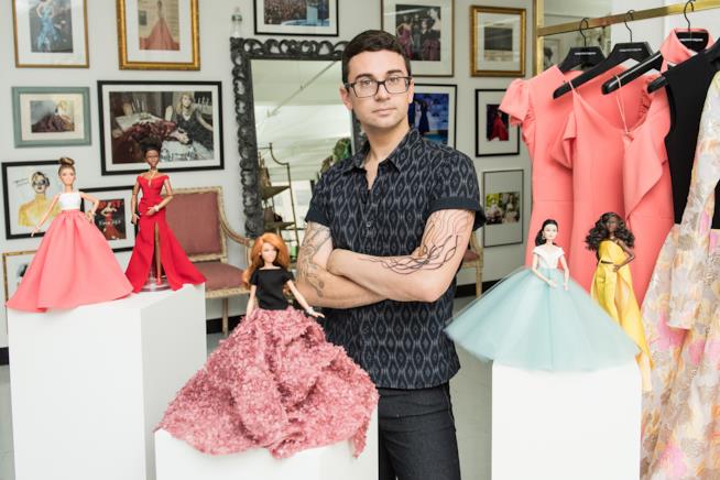 Christian Siriano crea 5 abiti per Barbie Christian Siriano