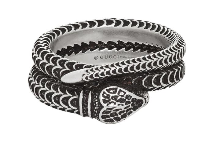Silver Snake Gucci Garden Anello Silver Snake Gucci Garden