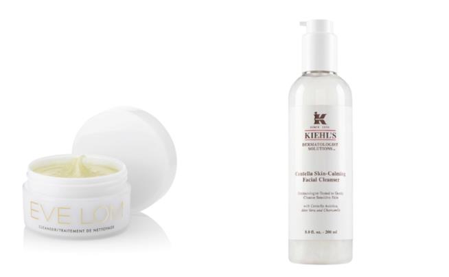 Struccanti Eve Lom e Kiehl's Cleanser di Eve Lom e Centella Skin-Calming Facial Cleanser di Kiehl’s