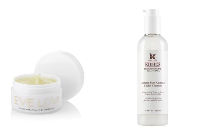 Struccanti Eve Lom e Kiehl's Cleanser di Eve Lom e Centella Skin-Calming Facial Cleanser di Kiehl’s