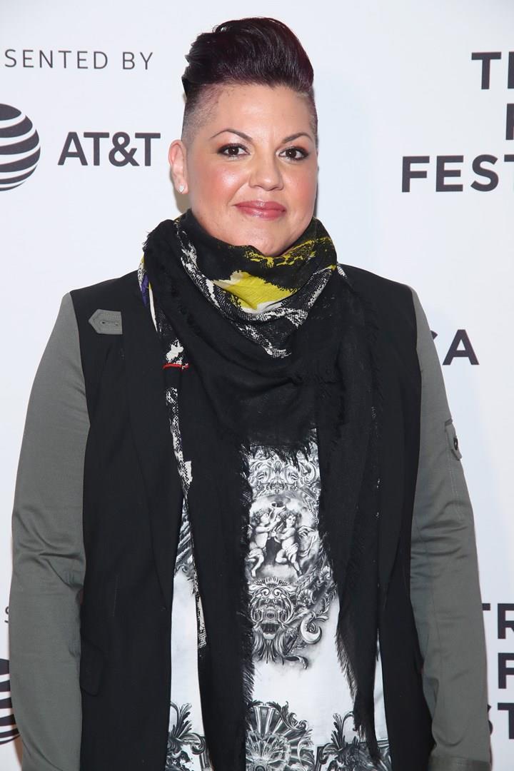 Sara Ramirez a un evento a New York L'attrice Sara Ramirez a un evento a New York