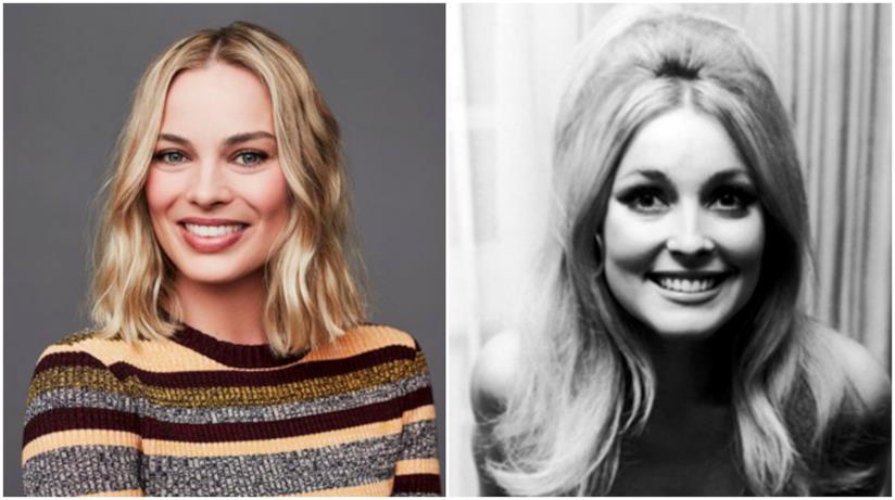Margot Robbie sarà Sharon Tate? Sharon Tate in un collage con Margot Robbie
