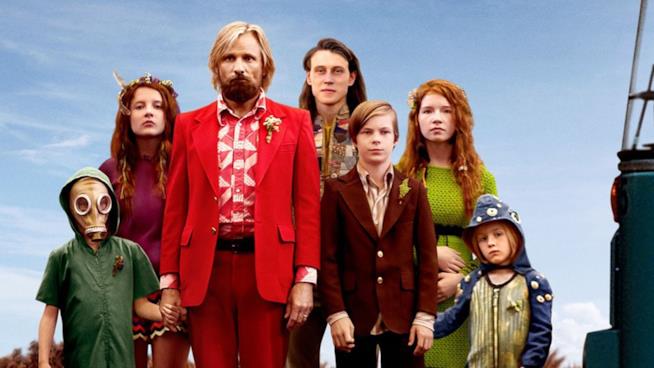 I papà più matti del cinema Un fram di Captain Fantastic