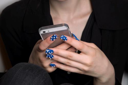 Nail art Nail art con pois