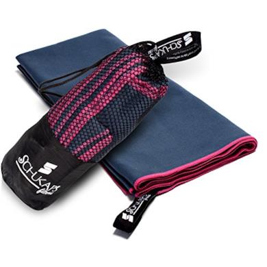 Asciugamano in microfibra BLU NAVY GRANDE