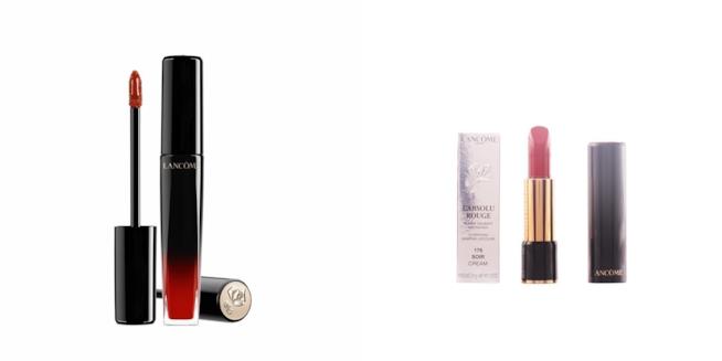 Lancome absolu lacquer e absolue rouge Nuovo rossetto luminoso Lancome L'absolu lacquer e il classico Absolu rouge