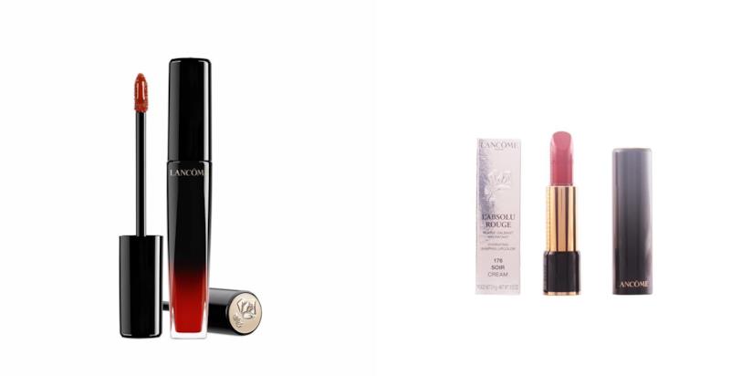 Lancome absolu lacquer e absolue rouge Nuovo rossetto luminoso Lancome L'absolu lacquer e il classico Absolu rouge