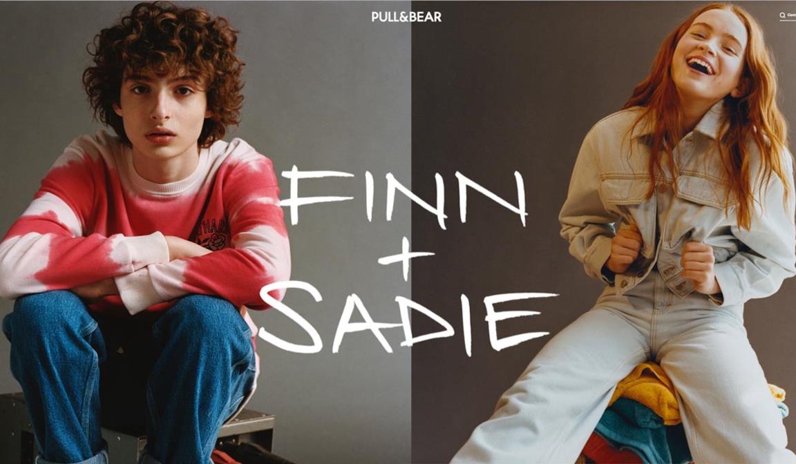 Collezione Finn + Sadie Capsule collection Pull&Bear ispirata a Stranger Things