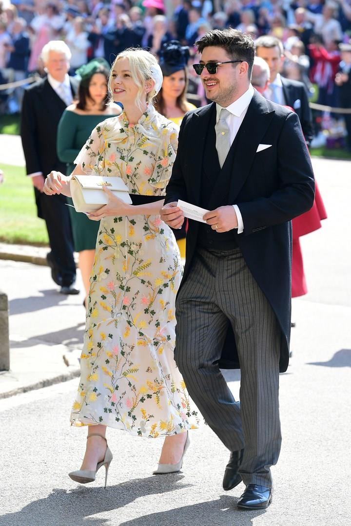 Carey Mulligan Carey Mulligan arriva in chiesa