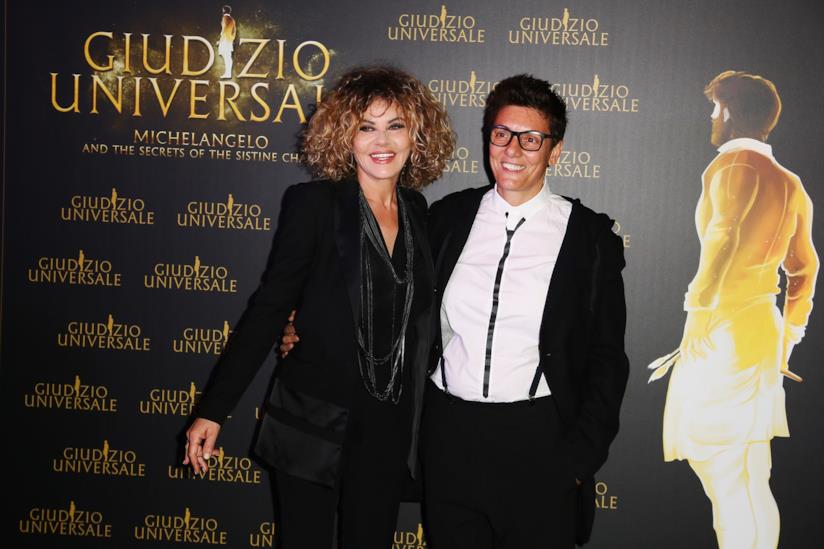 Eva Grimaldi e Imma Battaglia si sposano Eva Grimaldi e Imma Battaglia