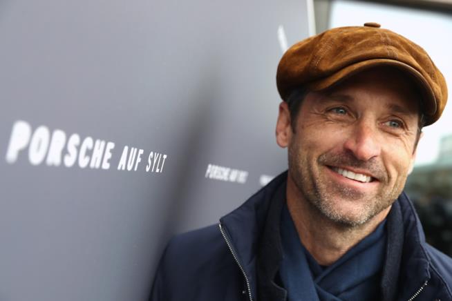 Patrick Dempsey il giorno della laurea L'attore Patrick Dempsey il giorno della laurea