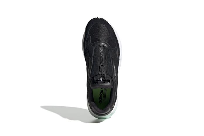 Adidas Falcon Zip Nera Sneakers modello adidas Falcon con zip colore nero