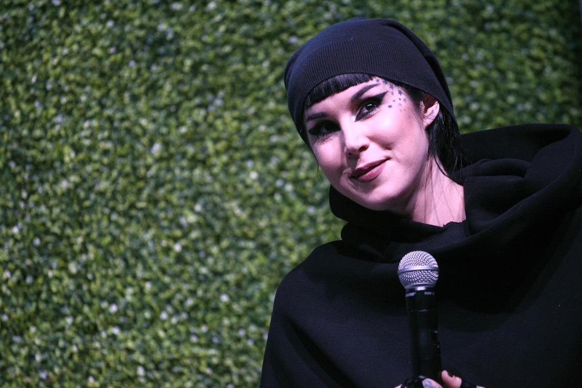 La tatuatrice e imprenditrice Kat Von D