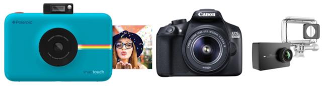 Fotocamere in offerta per il Black Friday Fotocamere Polaroid, Canon e Yi