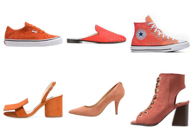 Scarpe sportive ed eleganti moda estate 2018 Sneakers e sandali terracotta moda estate 2018