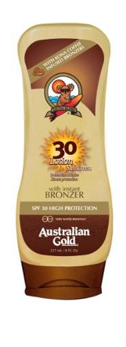 Australian Gold crema upside-down + bronzer 237 ml
