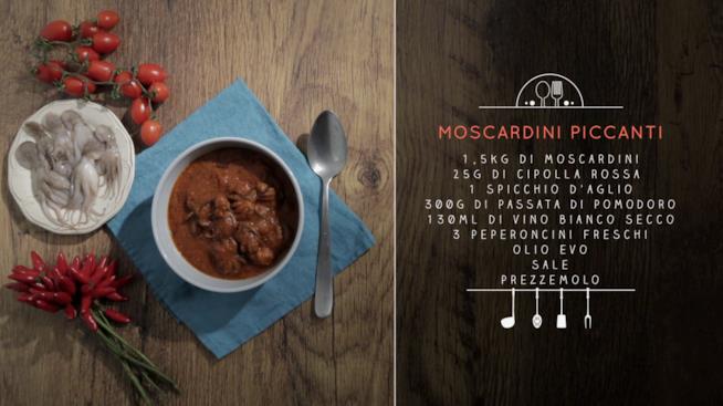 Moscardini piccanti al pomodoro Moscardini piccanti