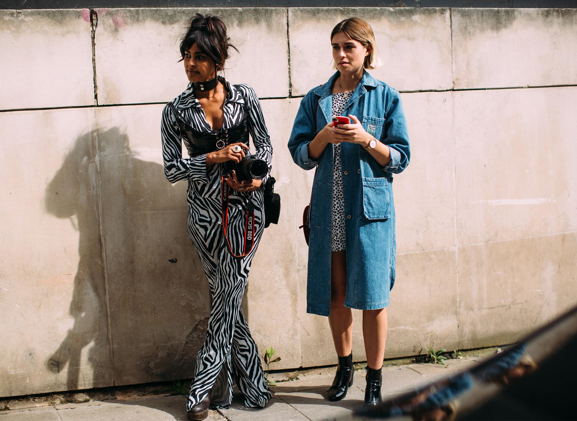 Animalier Outfit total animalier dallo Street Style SS19 di Londra
