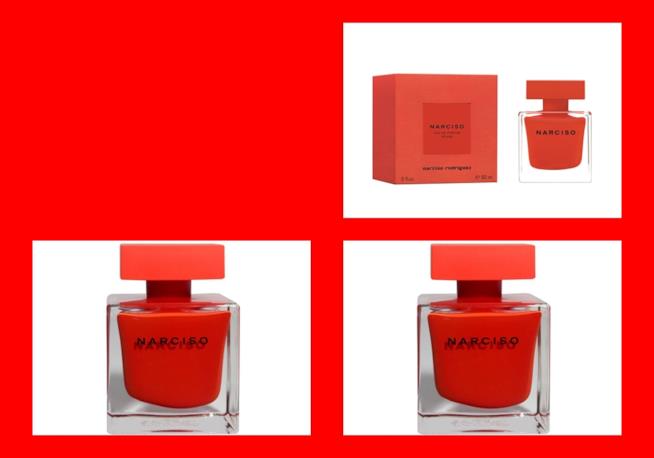Il nuovo Narciso Eau de Parfum Rouge La confezione da 30, 50, 90 ml del nuovo Narciso Eau de Parfum Rouge di Narciso Rodriguez