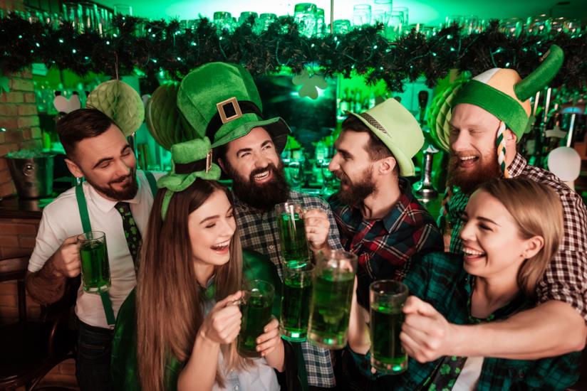 Il Tower Gin verde per festeggiare San Patrizio Tower Gin with Shamrock