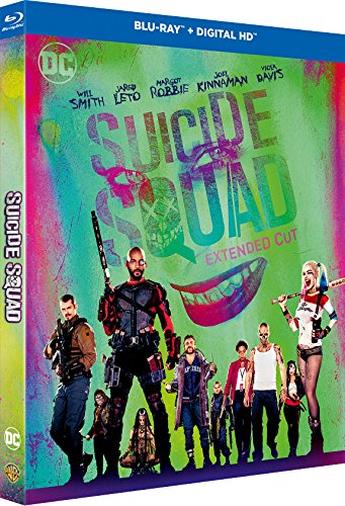 Blu-ray di Suicide Squad