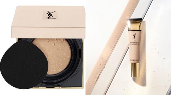 Touche éclat all in one glow e touche èclat water compact Yves Saint Laurent nuove basi primavera 2018 di Yves Saint Laurent: