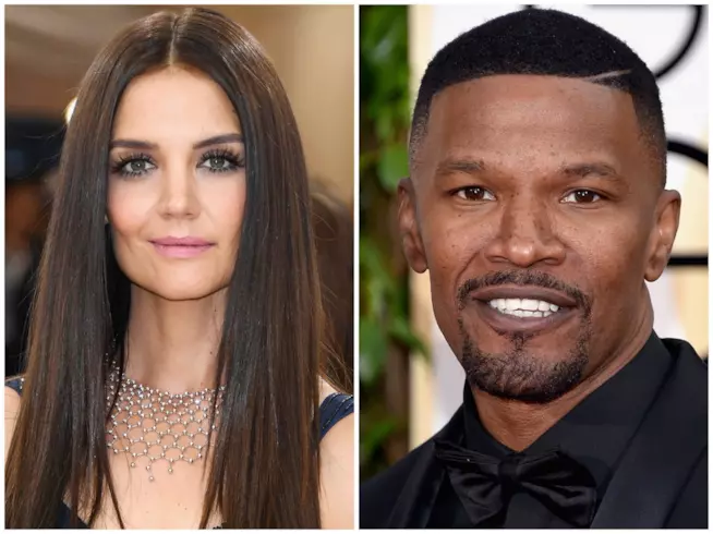 Katie Holmes e Jamie Foxx sono usciti allo scoperto Katie Holmes e Jamie Foxx