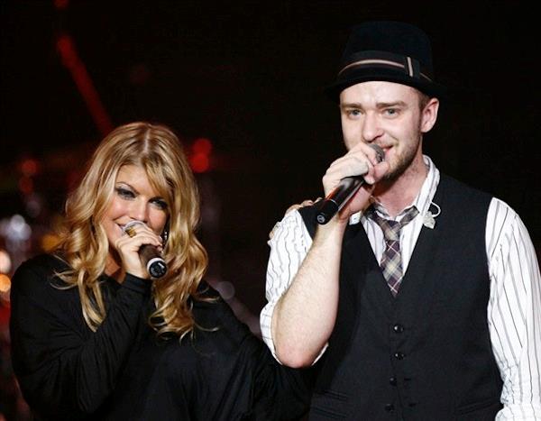 Le coppie di Hollywood che nessuno ricorda Fergie e Justin Timberlake in concerto
