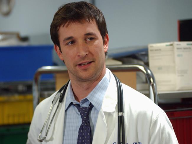 John Carter, interpretato da Noah Wyle, dottore amatissimo della TV John Carter, volto rassicurante di E.R.