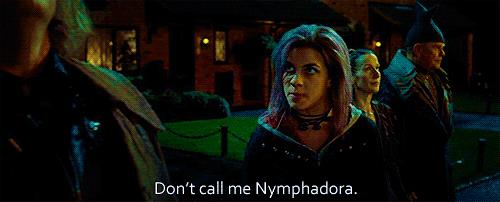 Nymphadora Nymphadora Tonks arrabbiata in Harry Potter