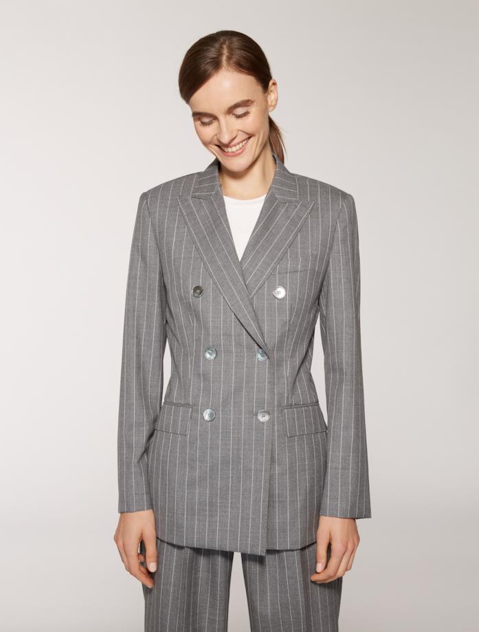 Tailleur Max Mara Tailleur gessato Max Mara