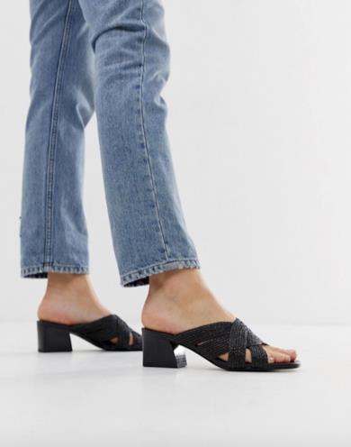 Mules intrecciati