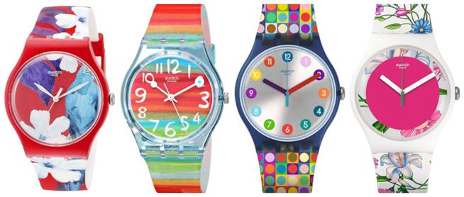 Orologi coloratissimi e pop di moda per l'estate 2018 Multicolore, gli orologi da donna di tendenza per l'estate 2018