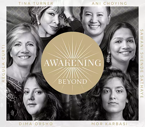 Awakening Beyond, nuovo album del progetto Beyond La copertina di Awakening beyond, con un cerchio e la scritta interna e le sei donne del progetto intorno