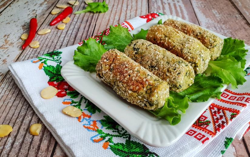 Crocchette di fave Polpette di legumi
