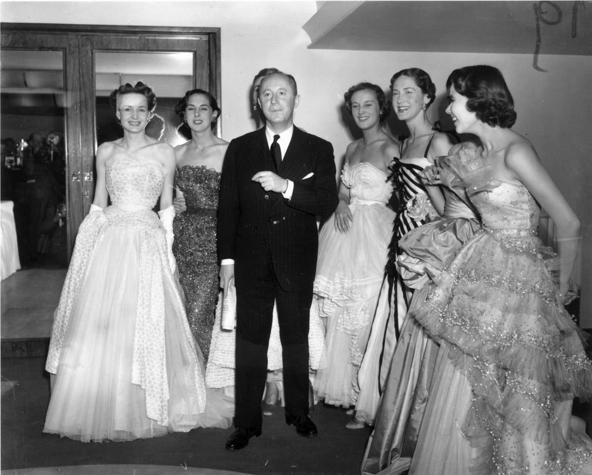Dior con le modelle