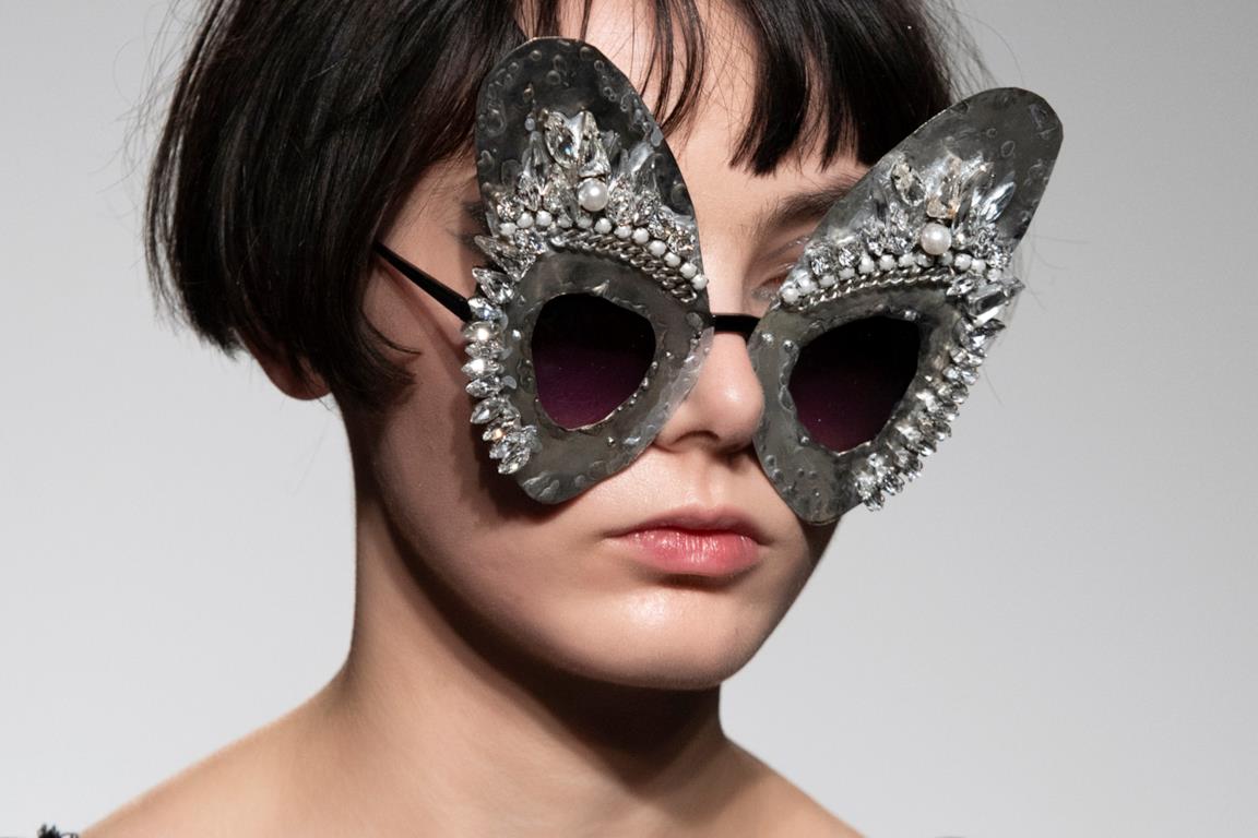 Fashion Week 2019 gli occhiali di Bora Aksu