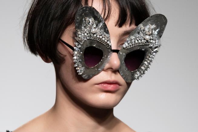 Fashion Week 2019 occhiali particolari Fashion Week 2019 gli occhiali di Bora Aksu