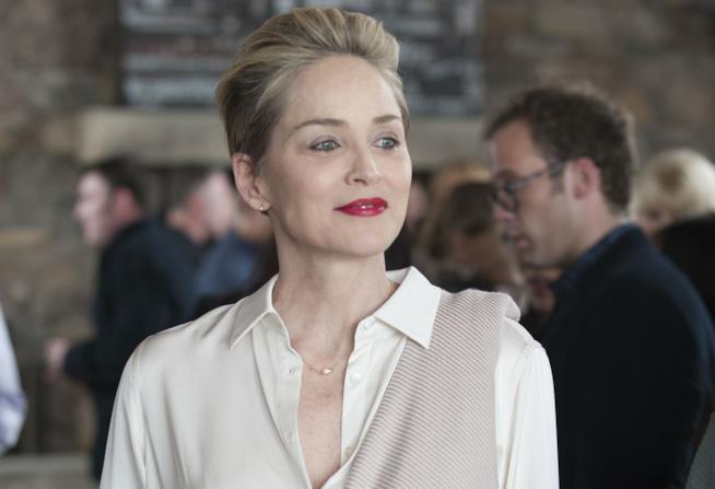 La nuova serie TV Mosaic presentata da Len Amato di HBO Sharon Stone nella serie TV Mosaic