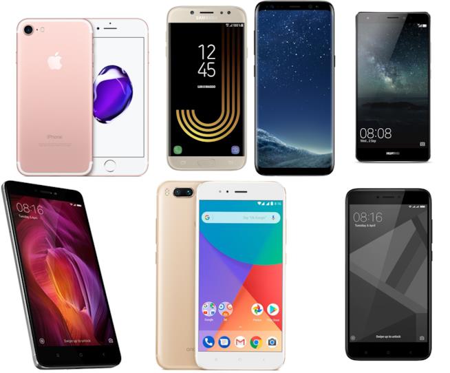 cellulari in offerta per il Black Friday Smartphone Apple,Samsung, Huawei e Xiaomi